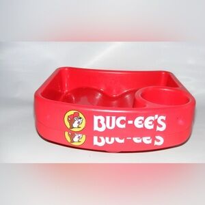 BUC-EES Children's Lap Snack Tray & Cup Holder for Travel Lot Set of Two Trays